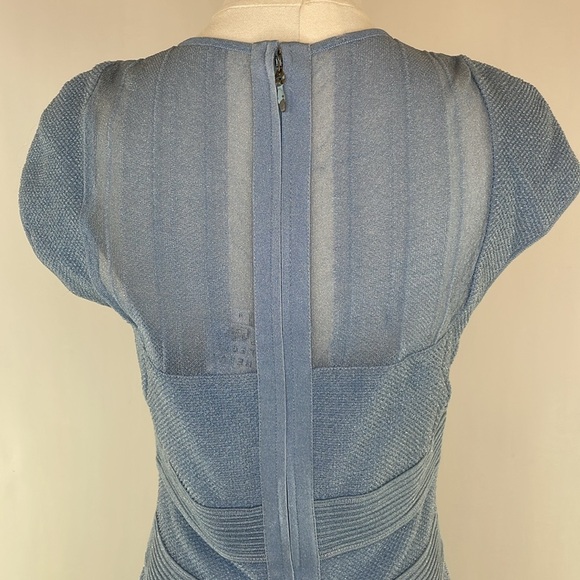 Herve Leger Sheer Bustier Gown M - Picture 10 of 14